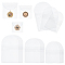 100Pcs 3 Sizes PVC Single Pocket Coin Sleeves Holders, Individual Clear Plastic Coin Flips Coin Protector, for Coin, Jewelry Small Items Collection Storage, Clear, 8.6~12x5.5~7.5x0.05cm