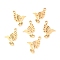 304 Stainless Steel Pendants, Laser Cut, Hummingbird, Golden, 15x9.5x1.1mm, Hole: 1.4mm