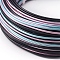 Round Aluminum Wire, Colorful, 1.5mm, about 41.6m/roll