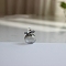 Miniature Glass Bottle, with Lid, Micro Landscape Dollhouse Accessories, Pretending Prop Decorations, Dark Gray, 22x19mm