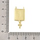 Стойки обшивки латунь кулон KK-H456-01G-3
