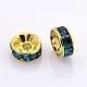 Латунные бусины разделители для поставки стразов RB-A014-Z6mm-06G-2