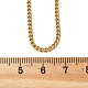Ионное покрытие(ip) ожерелье из нержавеющей стали 304 STAS-J023-03G-2