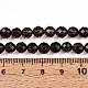 Природный дымчатый кварц нитей бисера G-S345-6mm-19-5