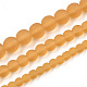 Прозрачные стеклянные бусины GLAA-T032-T4mm-MD08-4