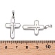 Подвески из латуни и ракушек KK-N254-209P-3
