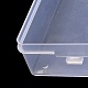 Прозрачные пластиковые ящики для хранения CON-C021-01A-4