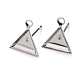 Серьги-гвоздики из нержавеющей стали 304 STAS-J032-10-5
