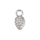 Латунные микро проложить кубического циркония подвески KK-M322-48P-01-1