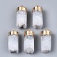 Естественно druzy агат подвески G-S359-315-1