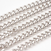 Железные кубинские звенья цепи CH-R013-9x8mm-P