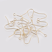 Латунные крючки для сережек KK-R058-144G