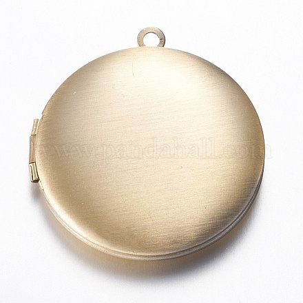 Подвески латуни медальон X-KK-N0116-078AB-1