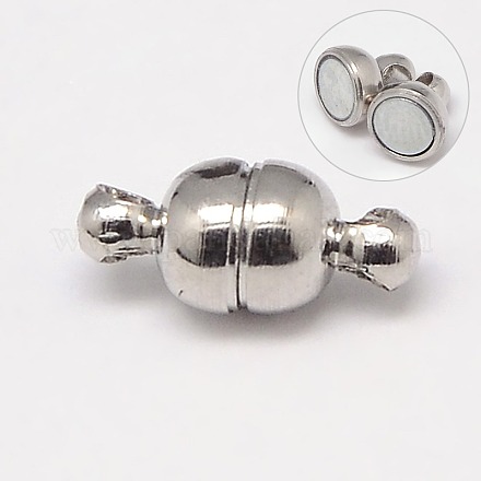 Круглые латунные магнитные застежки с петлями KK-D331-P-NF-1