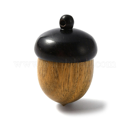 Деревянные подвески для ювелирных изделий из желудя WOOD-WH0027-33D-1