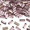 Preciosa® MAXIMA Crystal Fancy Stones, Czech Crystal, 435 26 212 Baguette, Dura Foiling, 20020 Light Amethyst, 4x2mm
