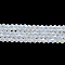 Imitation Jade Electroplate Glass Beads Strands, AB Color Plated, Faceted, Bicone, Clear, 4x4mm, Hole: 0.8mm, about 80~85pcs/strand, 30~32cm