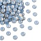 Preciosa® MAXIMA Crystal No Hotfix Flatback Stones, Czech Crystal, Dura Foiling, Round(438 11 615 Chaton Rose), 31110 Lt. Sapphire Opal, SS6(1.9~2.1mm)