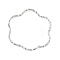 Non-Tarnish 304 Stainless Steel Linking Rings, Flower, Stainless Steel Color, 28~29x1mm, Inner Diameter: 26mm