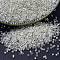 MIYUKI Delica Beads, Cylinder, Japanese Seed Beads, 11/0, (DB0041) Silver-Lined Crystal, 1.3x1.6mm, Hole: 0.8mm, about 2000pcs/10g