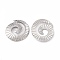 Non-Tarnish 304 Stainless Steel Pendants, Mosquito Coil Charm, Stainless Steel Color, 22x21x2mm, Hole: 1.4mm