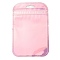 Plastic Glitter Holographic Packaging Yin-yang Zip Lock Bags, Top Self Seal Pouches, Rectangle, Pink, 13x8.5x0.15cm, Unilateral Thickness: 2.5 Mil(0.065mm)