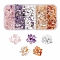150G 5 Style Natural Mixed Gemstone Chip Beads, No Hole/Undrilled, 2~8x2~4mm, 30g/style