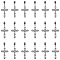 Tibetan Style Alloy European European Dangle Charms, Large Hole Pendants, Crucifix Cross, For Easter, Antique Silver, 67mm, Hole: 5mm, 30pcs/box
