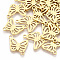 201 Stainless Steel Links connectors, Laser Cut Links, Butterfly, Golden, 16x13x1mm, Hole: 1.8mm