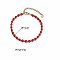 Golden Malachite Natural Pearl Bracelet Dopamine Fashion Simple Girlfriend Bracelet
