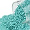 TOHO Round Seed Beads, Japanese Seed Beads, (55) Opaque Turquoise, 11/0, 2.2mm, Hole: 0.8mm, about 5555pcs/50g
