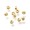 Brass Beads, Cadmium Free & Nickel Free & Lead Free, Octagon, Real 18K Gold Plated, 2.5x1.5mm, Hole: 1mm