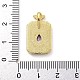 Латунные микро проложить кубического циркония подвески FIND-Z044-04A-3