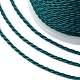 Круглый вощеный полиэфирный шнур YC-G006-01-1.0mm-35-3