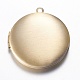 Подвески латуни медальон X-KK-N0116-078AB-1