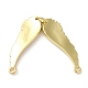 Кулоны из экологически чистой латуни KK-M246-09G-2