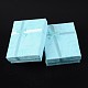 Картон комплект ювелирных изделий коробки CBOX-R014-9x7cm-1-3