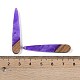 Подвески из смолы и дерева WOOD-F015-01E-3