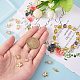 16шт 8 стиля латунные микропаве кубические циркониевые подвески KK-SZ0006-15-2