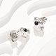 Серьги-гвоздики из нержавеющей стали 304 EJEW-F361-08P-5