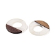 Подвески из смолы и дерева WOOD-F015-14C-2