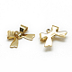 Латунные подвески KK-T032-142G-1