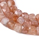 Натуральный Sunstone бисер пряди G-L537-016B-3