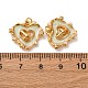Подвески из нержавеющей стали 304 с эмалью STAS-U061-21G-01-3