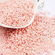 Непрозрачные цветные стеклянные бусины SEED-A033-06C