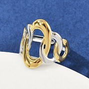 Кольца-манжеты из нержавеющей стали 304 RJEW-H254-05GP