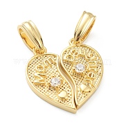 День матери латунные подвески из кубического циркония KK-E790-04G