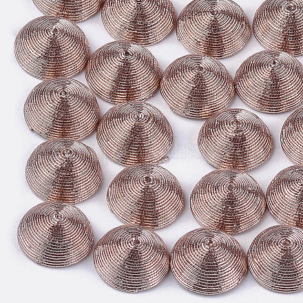 Кабошоны из полиэфирной нити WOVE-T008-02B-04-1