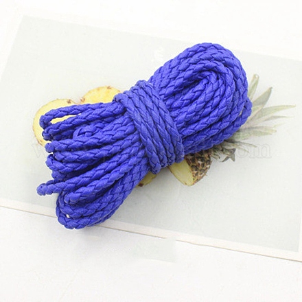 Плетеные шнуры из искусственной кожи WL-WH0005-002Q-1