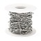 Non-Tarnish 304 Stainless Steel Link Chains, Stainless Steel Color, 56x45.5mm